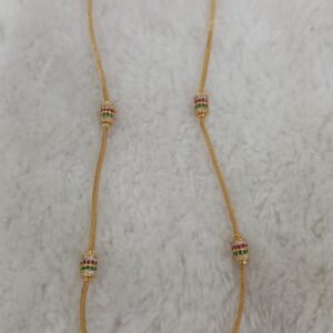Multi stones chain (20 inches)