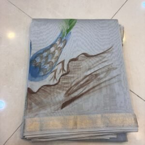 Peacock brush paint