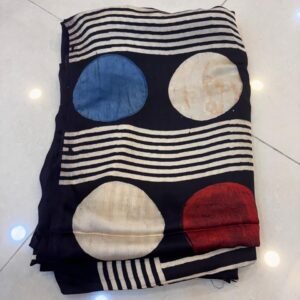 Pure Modal Crepe Ajrakh saree