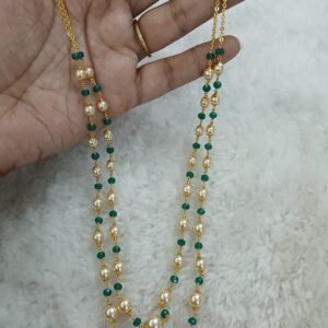 Swarouski with Emerald (22 inches)