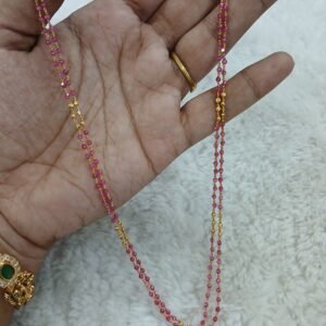 Small size real ruby with kattu theega