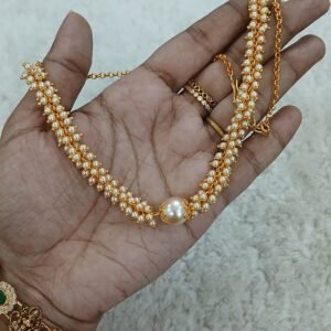 Full swarouski gold copy chain