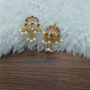 Flower pattern multi purpose earrings