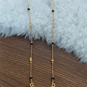 Small boat pattern blackbeads