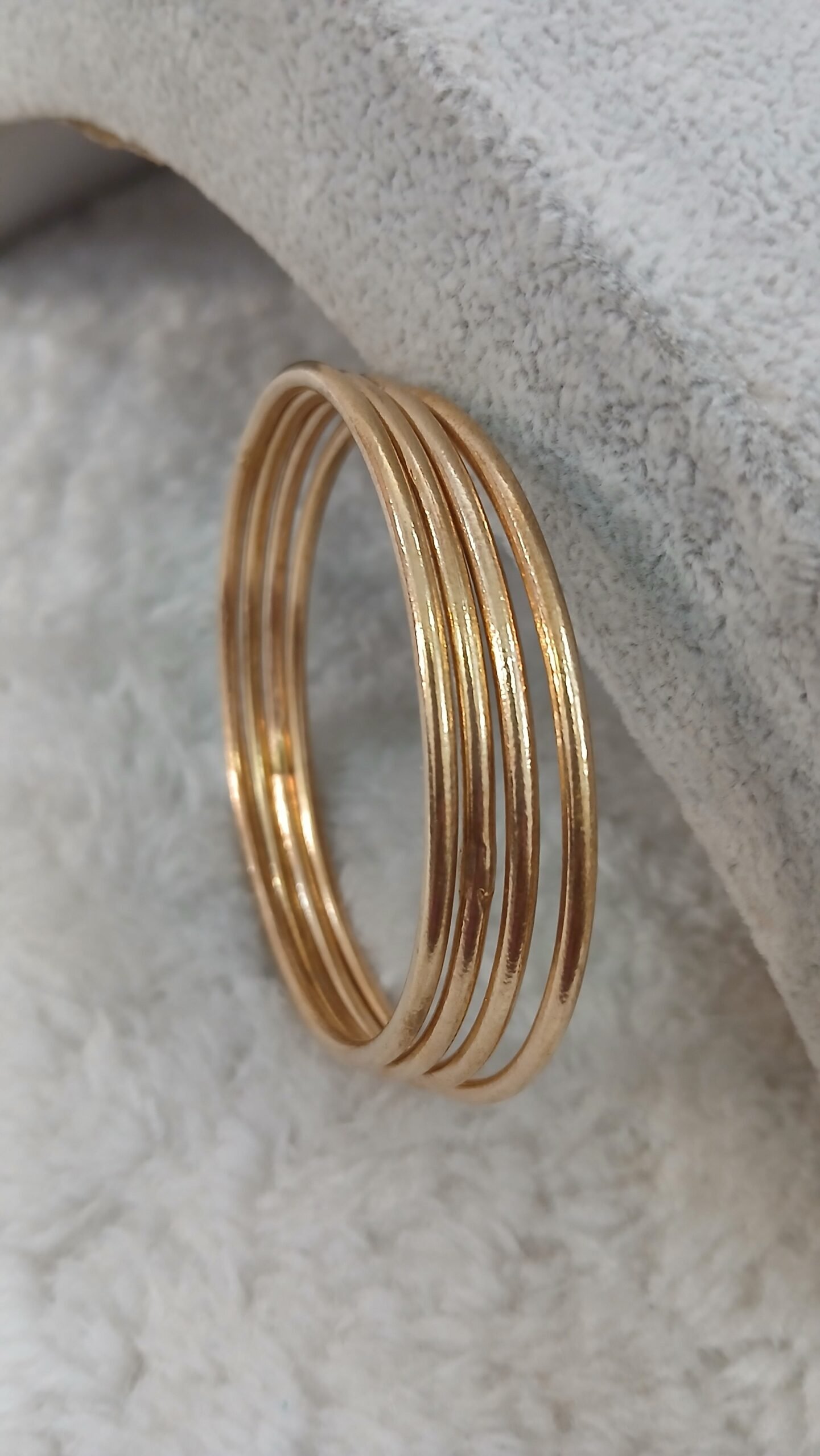 Full plain panchaloham bangles