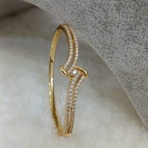 Gold copy Micropolish openable bracelet