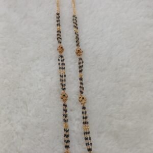 24 inches blackdiamonds with nakshi balls (kattutheega)