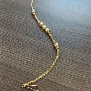Round with cutting balls Micropolish bracelet