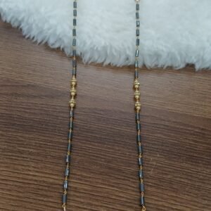 26 inches black diamonds with diamond copy pendant (kattutheega)